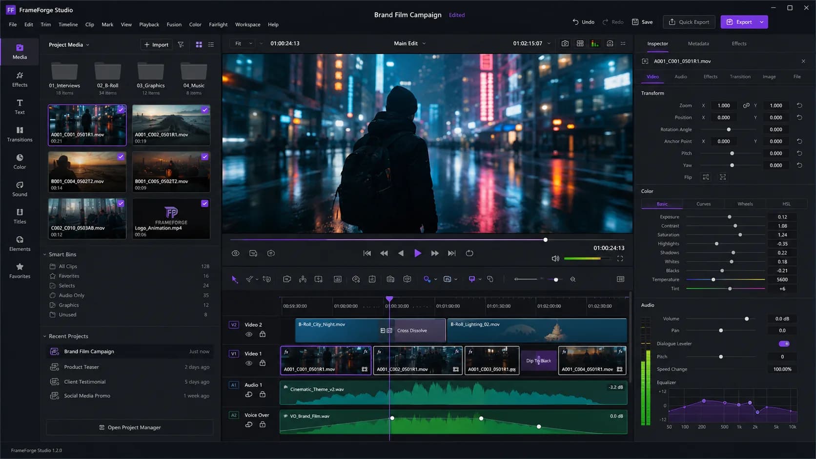 FrameForge — Creative & Production Studio