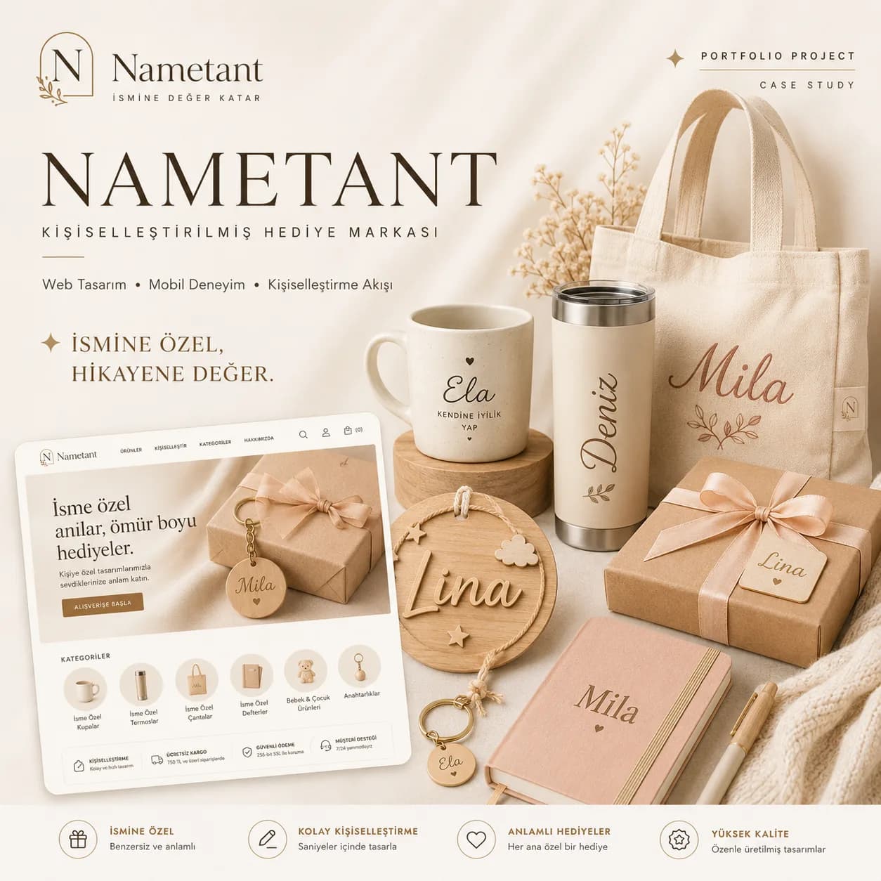 Nametant — Branding & Digital Agency Website
