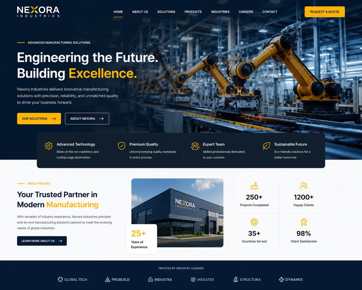 Nexora — Enterprise SaaS Dashboard