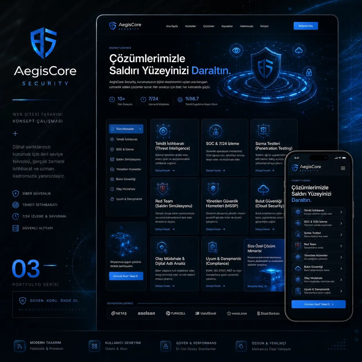 AegisCore — Cybersecurity Platform 3