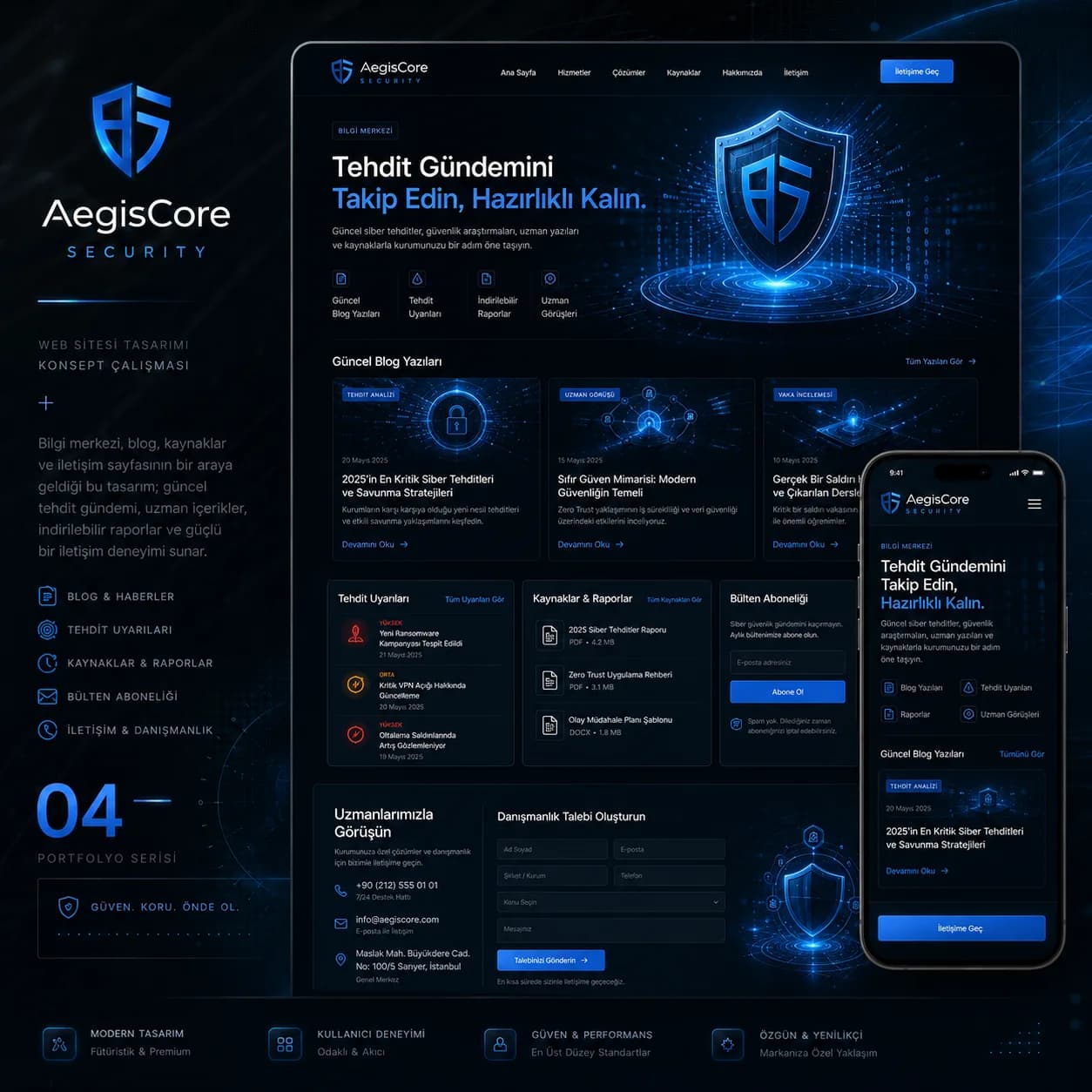 AegisCore — Cybersecurity Platform 4