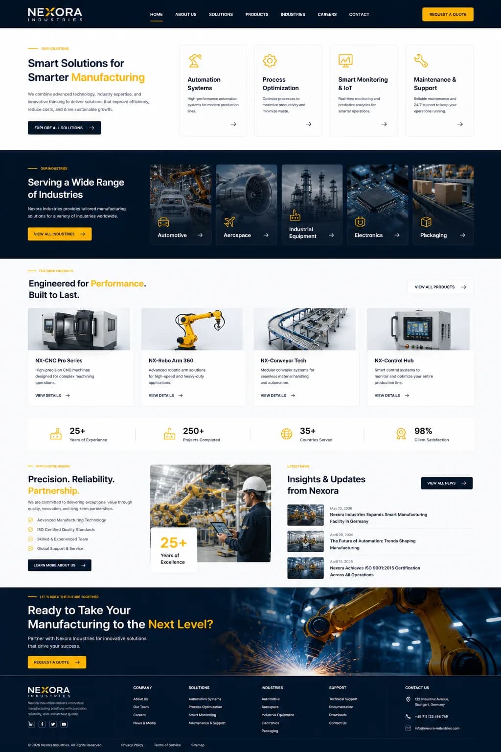 Nexora — Enterprise SaaS Dashboard 2