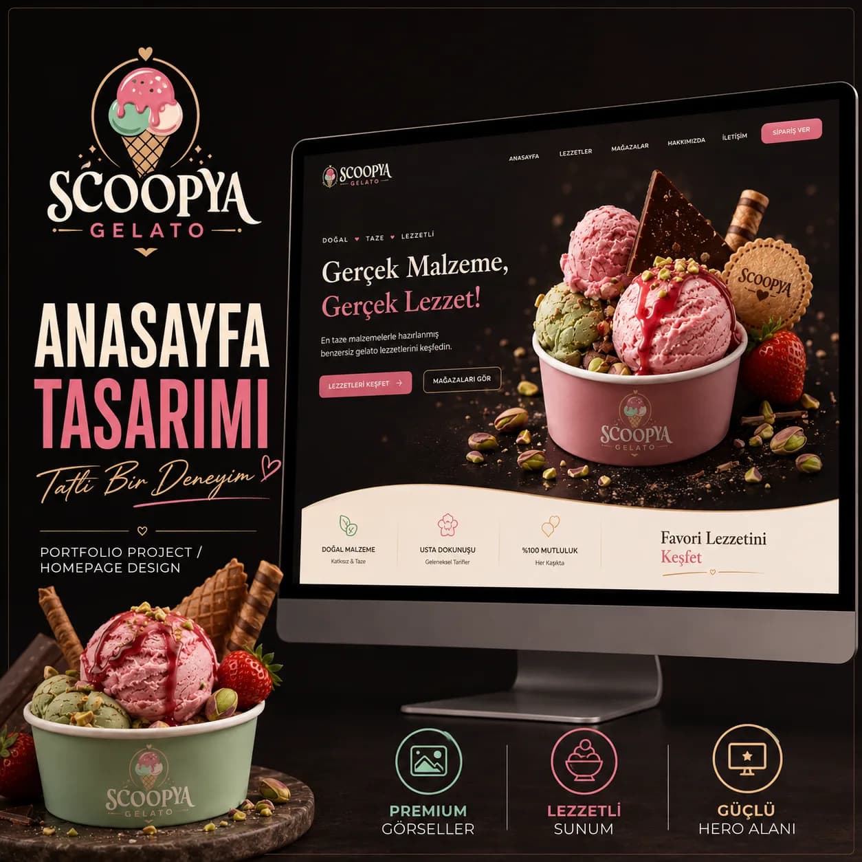 Scoopya — Ice Cream & Dessert Brand 2