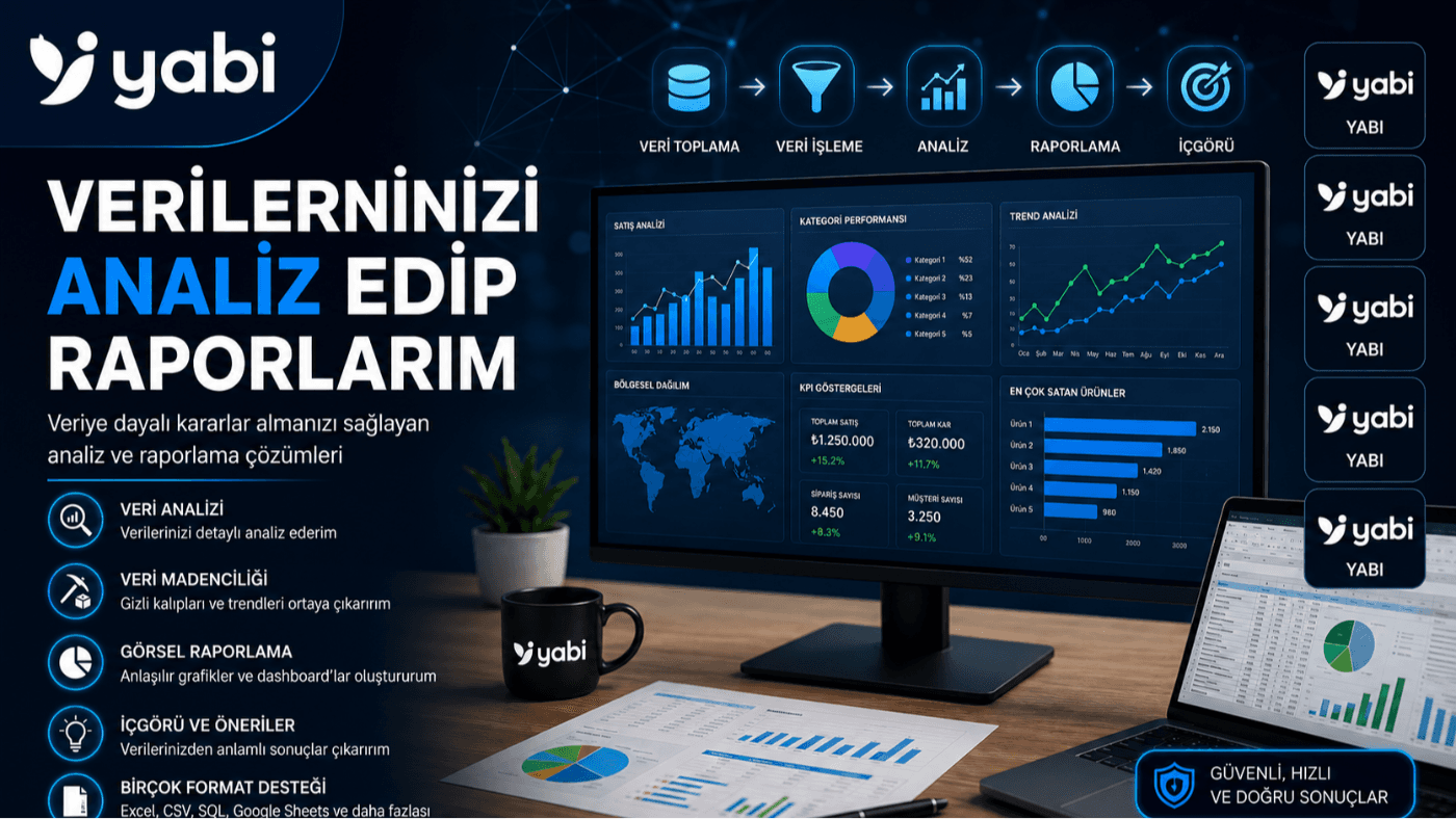 Veri analizi ve raporlama
