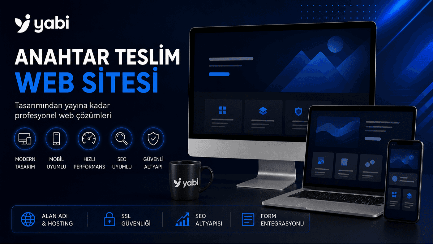 Anahtar teslim web sitesi